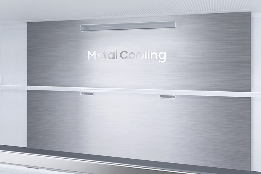 Samsung Combi MAX BRB38G705EWW - Metal Cooling - mniejsza utrata chłodu