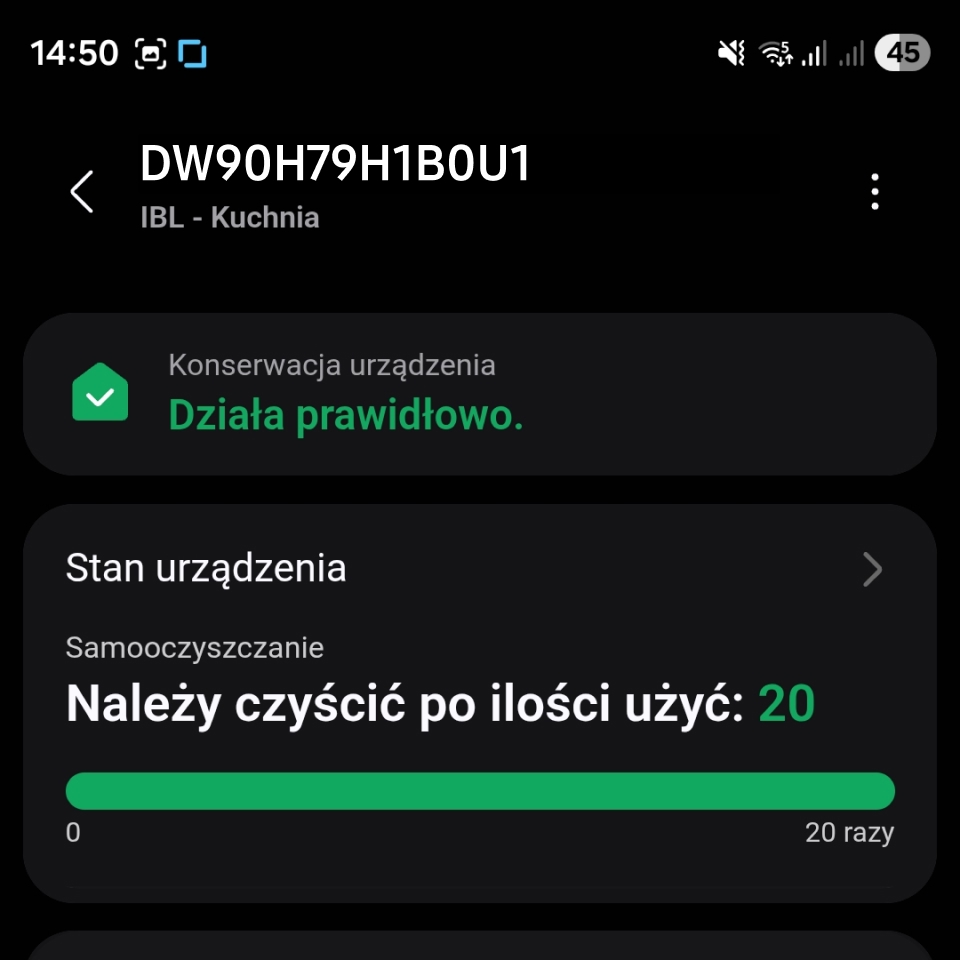 Przeglądanie historii czyszczenia Przeglądanie historii czyszczenia