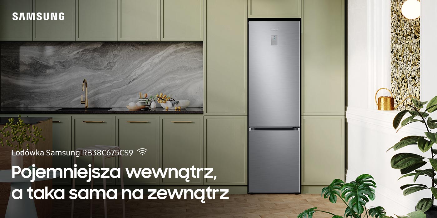 Lodówka Samsung RB38C675CS9 Lodówka Samsung RB38C675CS9