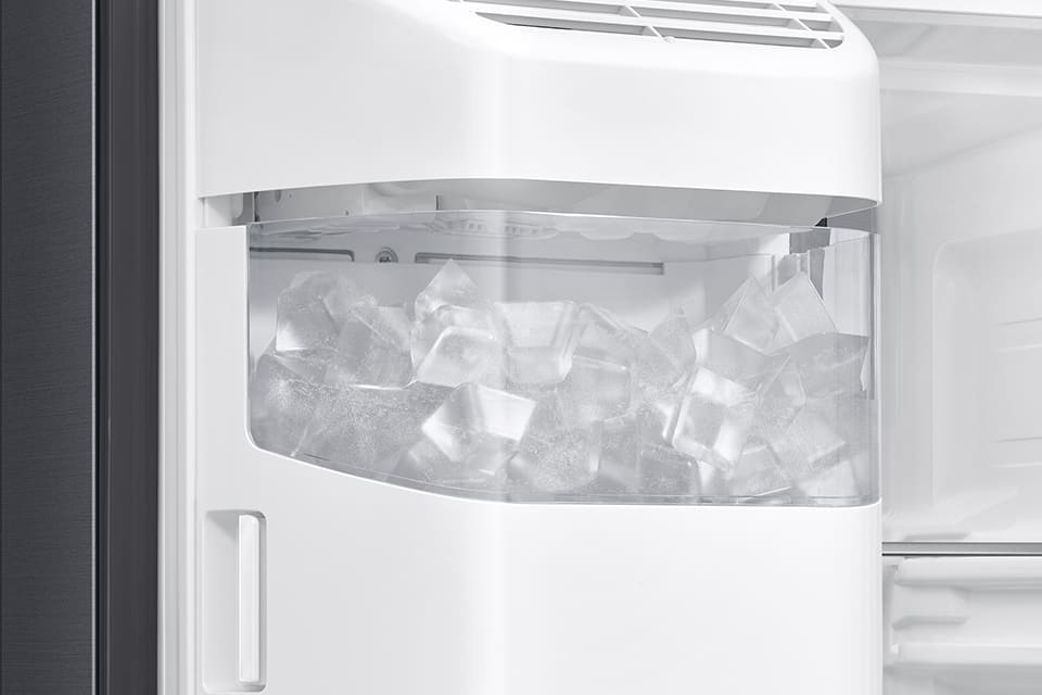 lodówka rs70f65kefeo z wąską kostkarką