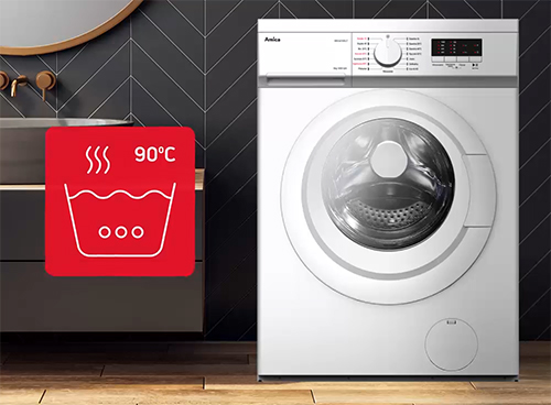 Grafika przedstawia funkcje Program Higieniczny 90°C